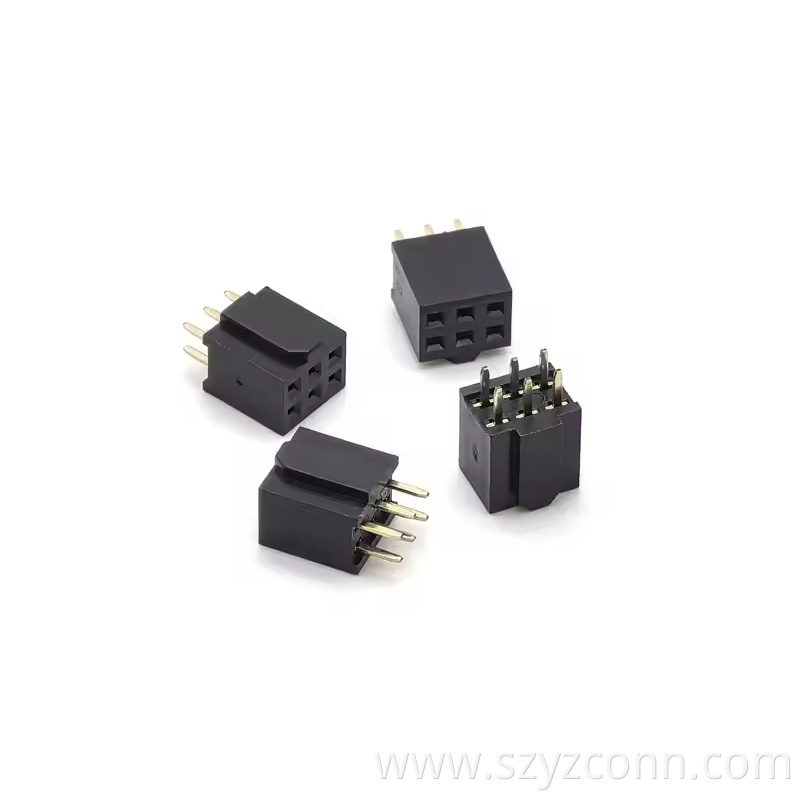 2.54mm Pitch Female Header Dual Row With Convex Points H8.5mm 23P (4) 2.54mm Pitch Female Header Dual Row With Convex Points H8.5mm 23P (4)